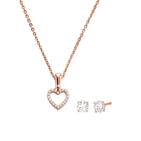 michael kors necklace earring set|michael kors necklaces on sale.